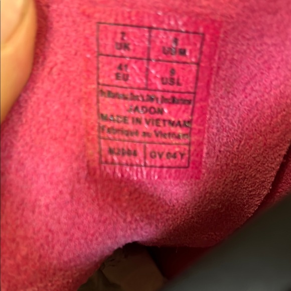 Doc Martens Pink Leather Boots Women’s 9 - Picture 5 of 7